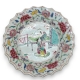 Soucoupe Chinoise, famille rose