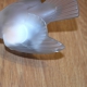 Oiseau "Moineau Coléreux" en cristal de LALIQUE