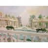 Paintings | Large panoramic oil-on-canvas panel by Moinat SA  - Antiques and home décor