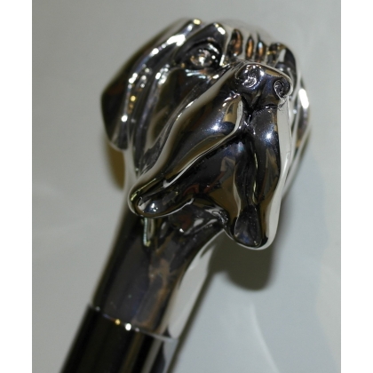 Silver-coloured "Labrador" shoehorn at Moinat SA – Antiques and home décor
