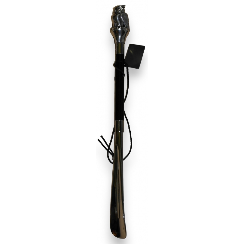 Silver-coloured ‘Owl’ shoehorn at Moinat SA – Antiques and home décor