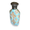 Blue and silver bohemian perfume bottle at Moinat SA – Antiques and home décor