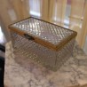 Cut crystal jewellery box / from Moinat SA – Antiques and home décor