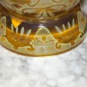 Vase – with yellow inlay decoration – signed ‘Moinat SA’ – Antiques and home décor