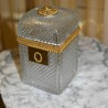  Coffret à bijoux en cristal taillé / sur  Moinat SA  - Antiquités décoration