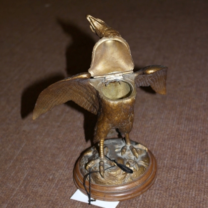  Aigle en bronze "encrier" France sur  Moinat SA  - Antiquités décoration