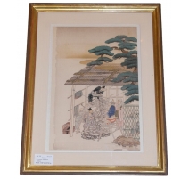 Ukiyo-e Estampe Japonaise de métier