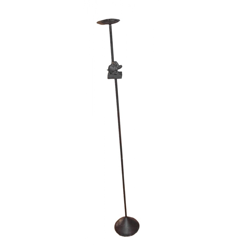 Wrought-iron candle holder, crafted by Moinat SA – Antiques and home décor