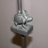 Wrought-iron candle holder, crafted by Moinat SA – Antiques and home décor