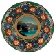 Assiette en faïence de Thoune "Château
