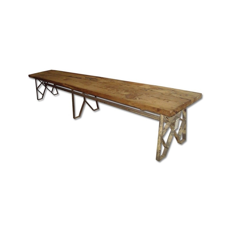 Banc industriel Usine en manguier et