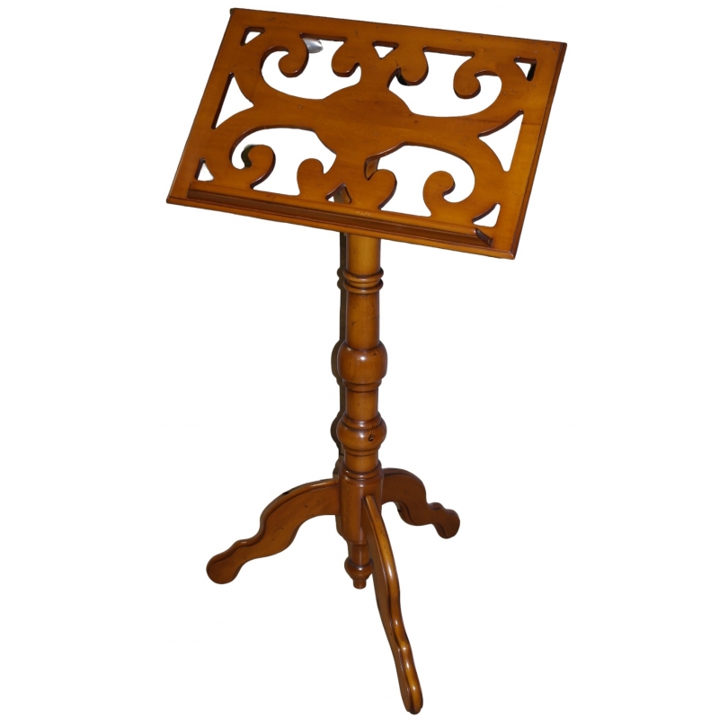 "Volute" wooden music stand at Moinat SA – Antiques and home décor