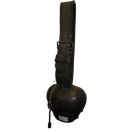 Toupin, en fer forgé avec collier en cuir