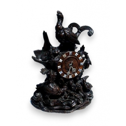Brienz clock ‘Coq de Bruyère’. at  Moinat SA  – Antiques and home décor