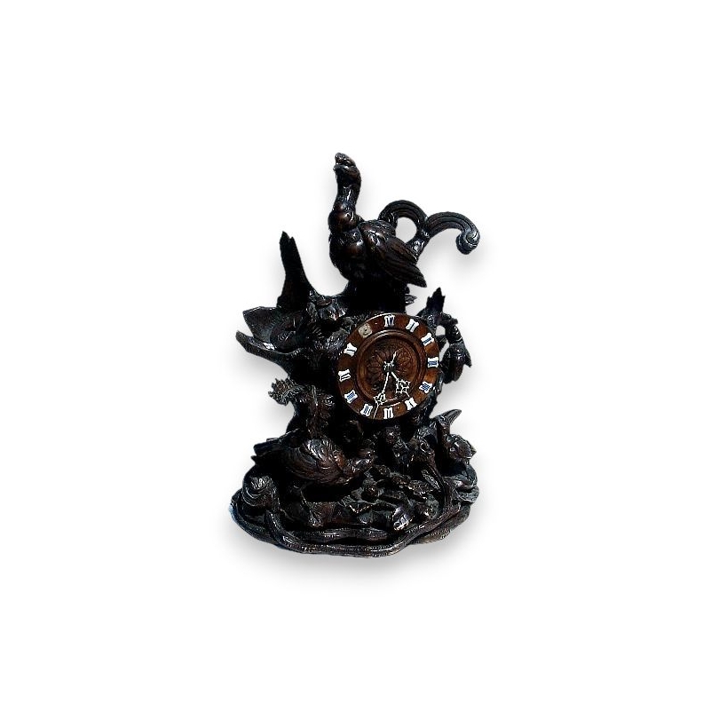 Brienz clock ‘Coq de Bruyère’. at  Moinat SA  – Antiques and home décor