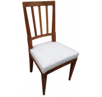 Chaise Directoire en noyer