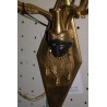 Ein Paar Wandleuchten aus vergoldeter Bronze, signiert „Moinat SA“ – Antiquitäten und Dekoration