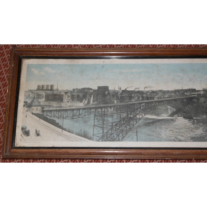  Photographie "Panorama view of Niagara sur  Moinat SA  - Antiquités décoration