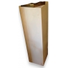 Colonne en bois peint blanc