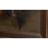 Paintings | Oil on canvas ‘Cellist’ signed Moinat SA  – Antiques and home décor