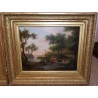 Paintings | Pair of oil-on-canvas paintings entitled ‘Berger’, signed Moinat SA  – Antiques and home décor
