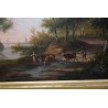 Paintings | Pair of oil-on-canvas paintings entitled ‘Berger’, signed Moinat SA  – Antiques and home décor