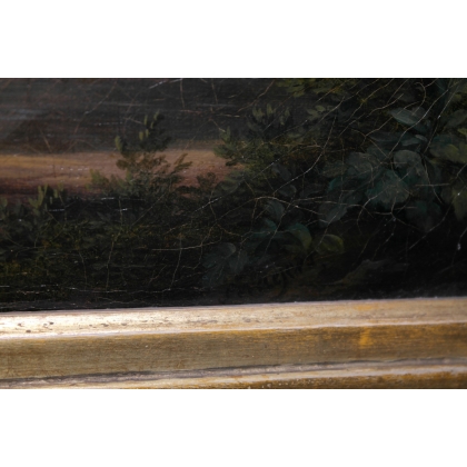 Paintings | Pair of oil-on-canvas paintings entitled ‘Berger’, signed Moinat SA  – Antiques and home décor