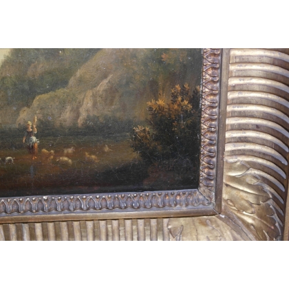Paintings | Pair of oil paintings on copper, ‘Landscapes’, Moinat SA  – Antiques and home décor