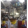 1900s wrought-iron and plaster chandelier by Moinat SA – Antiques and home décor