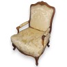 Grand fauteuil style Régence en noyer