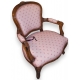 Salon cabriolet miniature style Louis XV
