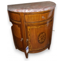 Commode demi-lune style Louis XVI