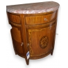 Commode demi-lune style Louis XVI