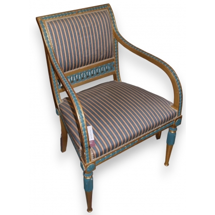 Fauteuil style Louis XVI \"Gustavio III\"