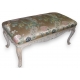 Banquette style Louis XV laquée