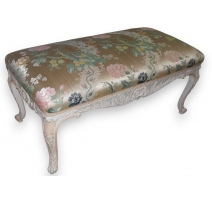 Banquette style Louis XV laquée