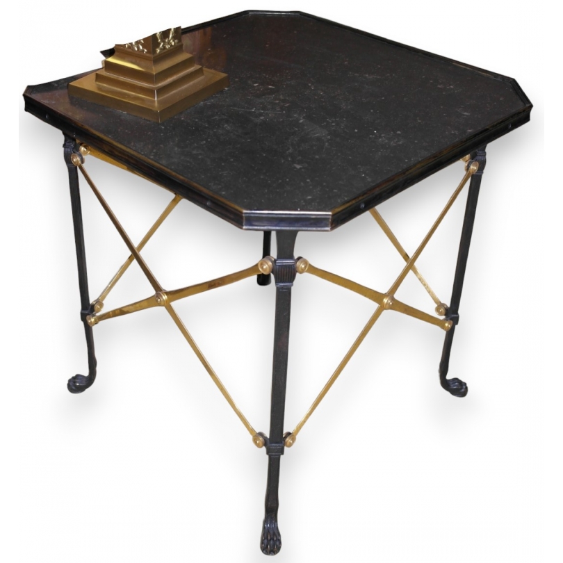 Patinated bronze coffee table by Moinat SA – Antiques and home décor