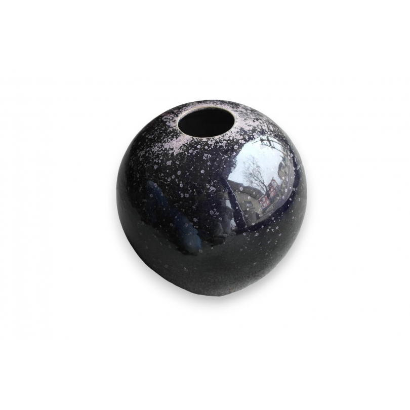  Vase en Céramique de couleur Noir sur  Moinat SA  - Antiquités décoration