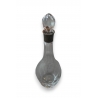Carafe en cristal, monture en argent