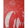 Lithograph of the 1980 Motor Show by Moinat SA – Antiques and decorative items – Engravings, lithographs