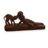 Terracotta \"Jeune fille au chevreau\"