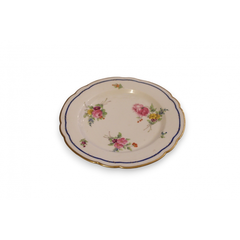 Assiette en porcelaine de Nyon