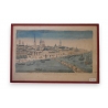 Gravure "Vue de la ville de Rouen"