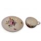 Tasse et sous-tasse en porcelaine