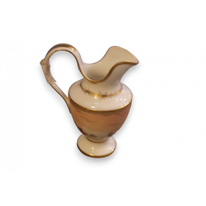 Pot à crème en porcelaine Meissen