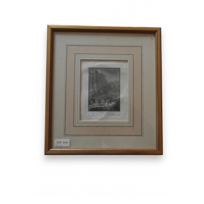 Engraving ‘Leuker-Bad’ by Moinat SA – Antiques and decorative items – Engravings, lithographs