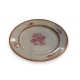 Assiette "fleurs" en porcelaine