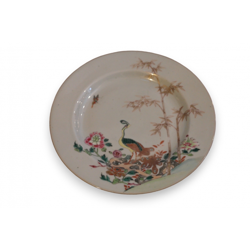  Assiette en porcelaine - Chine sur  Moinat SA  - Antiquités décoration