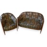 Salon 1925, comprenant 1 canapé et 2 fauteuils