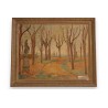 Tableau \"Allée\" signé Adolf TIECHE